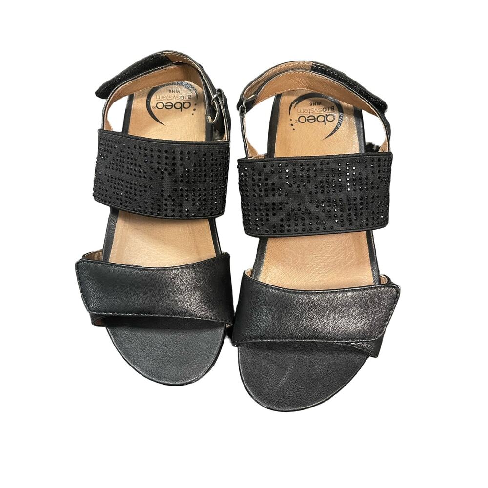 Abeo B.I.O. System Sparkle Adjustable Sandals Women's Size 6
